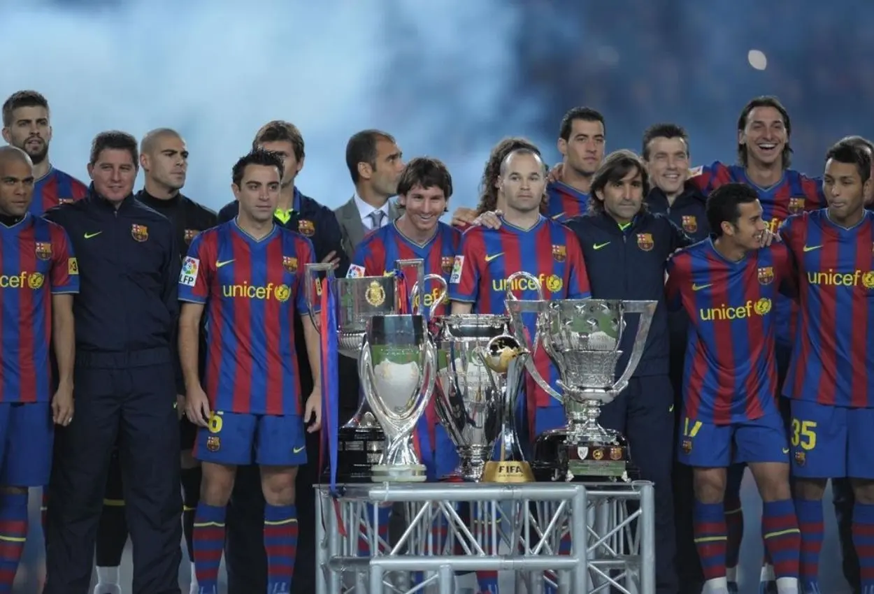 Iniesta conquistó muchos títulos cuando jugaba con el Barcelona. Foto: Instagram andresiniesta8.