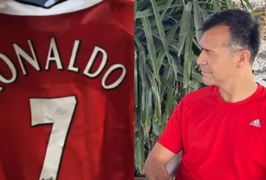 Borgetti revela cómo logró conseguir una playera de CR7 