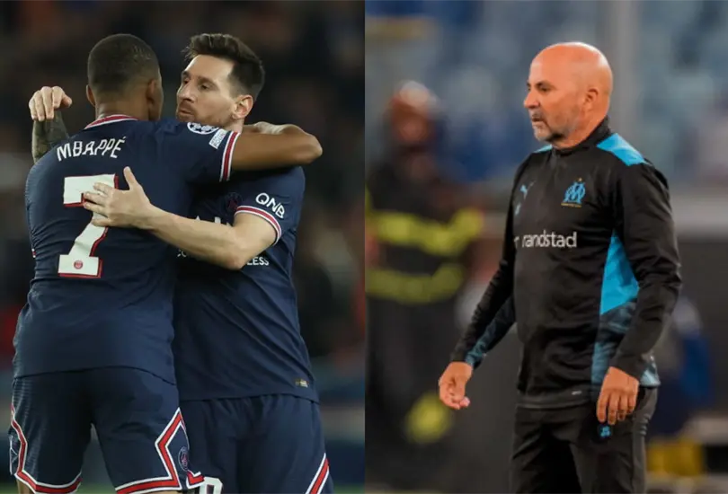 Marsella prepara estrategia especial ante Messi y Mbappé Marsella prepara estrategia especial ante Messi y Mbappé