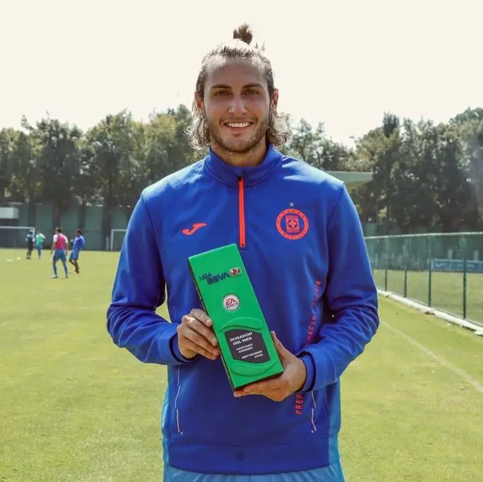 'Santi' recientemente fue reconocido como el MVP de septiembre en la Liga MX - @sant.gimenez