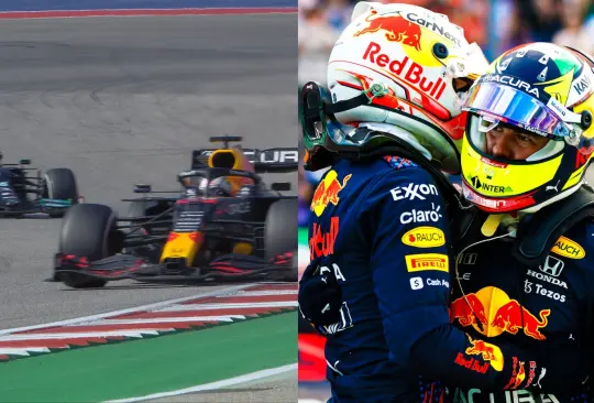 Verstappen y Hamilton pelean por triunfo del GP EU hasta el final; Checo sube al podio