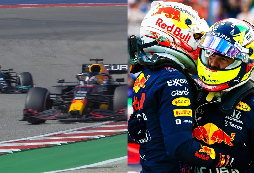 Verstappen y Hamilton pelean por triunfo del GP EU hasta el final; Checo sube al podio Verstappen y Hamilton pelean por triunfo del GP EU hasta el final; Checo sube al podio