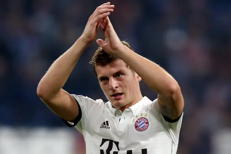 Toni Kroos después de un partido del Bayern Munich - Twitter @FCBayern