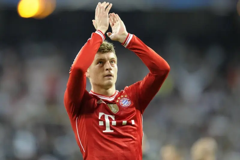 Toni Kroos después de un partido del Bayern Munich - Twitter @FCBayern