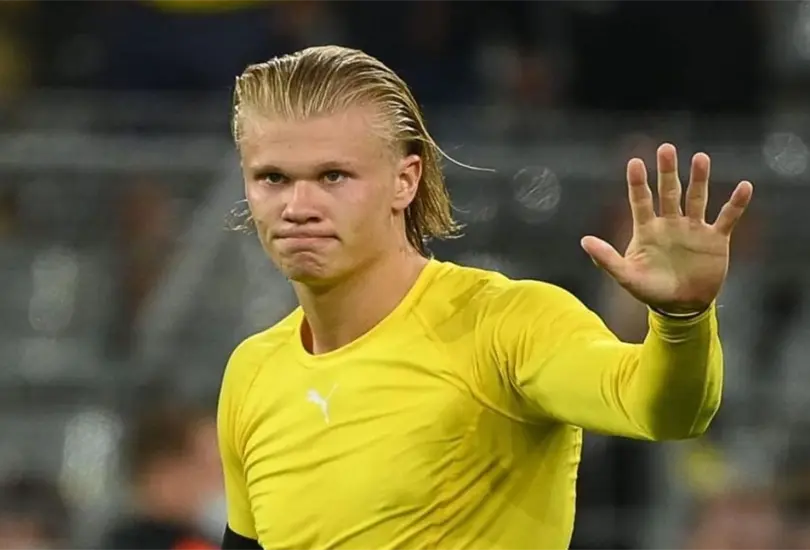 En Alemania reportan que Haaland estar&iacute;a fuera de las canchas lo que resta del a&ntilde;o