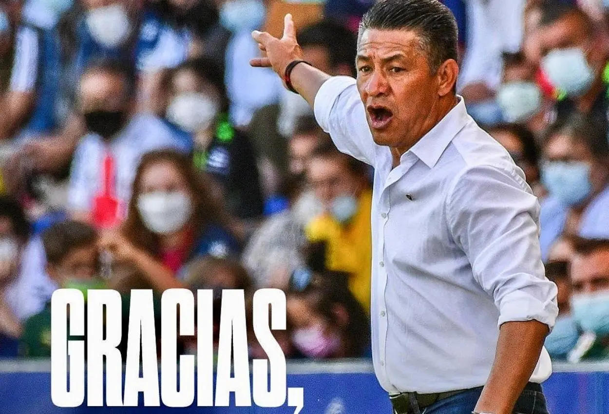 El cuadro español utilizó sus redes sociales para hacer oficial la salida del técnico mexicano. Foto: Intagram sdhuesca.
