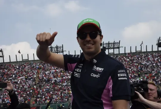 ¿Cómo le ha ido al Checo Pérez en el Gran Premio de México?