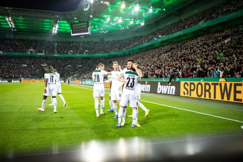 Borussia Mönchengladbach goleó al Bayern Munich en la Pokal - Twitter @borussia_en