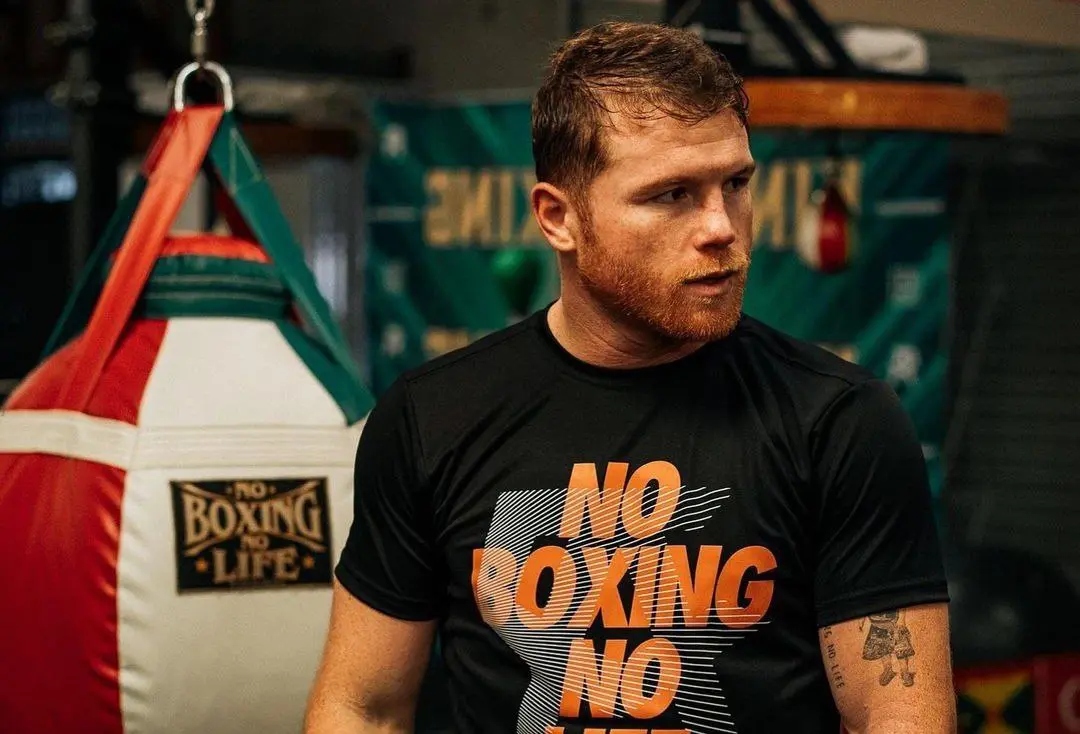 El mexicano presume estar en gran estado físico para la pelea (Instagram - @canelo)