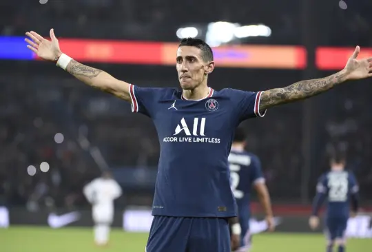 Di María salva al PSG de una derrota vs Lille; Messi no termina el partido