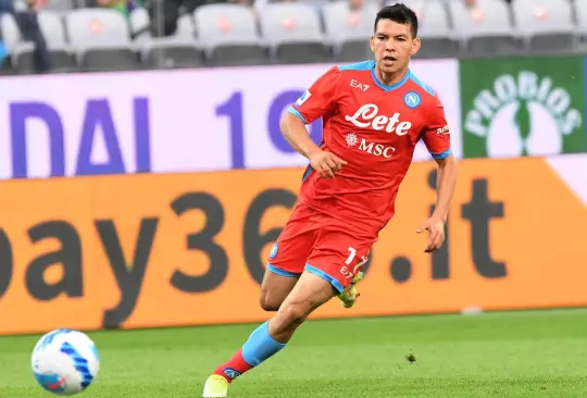 Chucky Lozano anota en el triunfo del Napoli sobre la Fiorentina