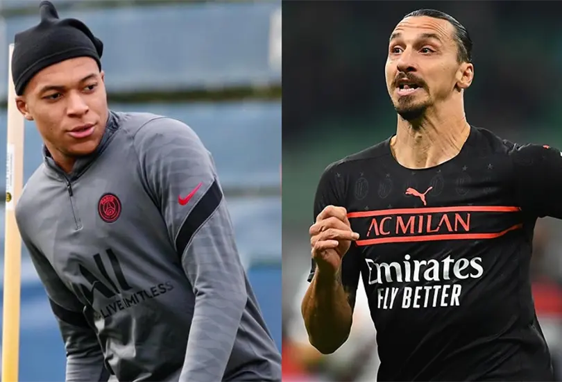 Ibrahimovic critica a Mbappé: está muy cómodo, debe hacerlo mejor Ibrahimovic critica a Mbappé: está muy cómodo, debe hacerlo mejor