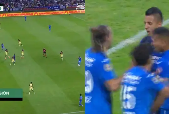 Arbitraje y gol de Alvarado se llevan los reflectores del primer tiempo del Clásico Joven