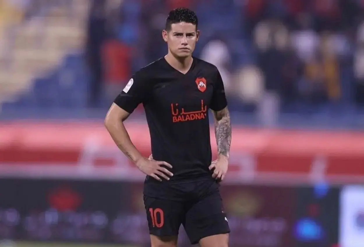 El futbolista colombiano está batallando para encontrar su mejor forma futbolística. Foto: Instagram jamesrodriguez10.
