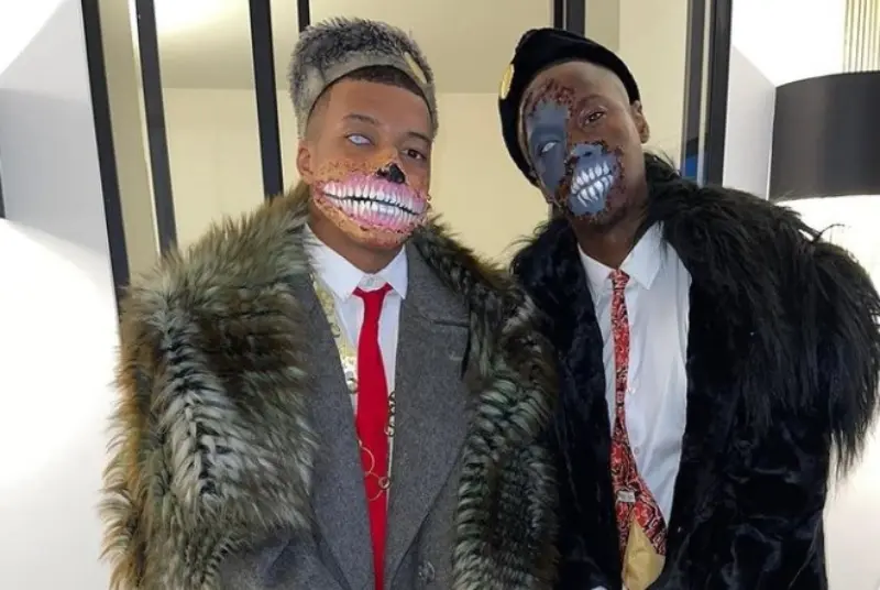 Mbappé y su tétrica versión de Eddie Murphy (@k.mbappe)