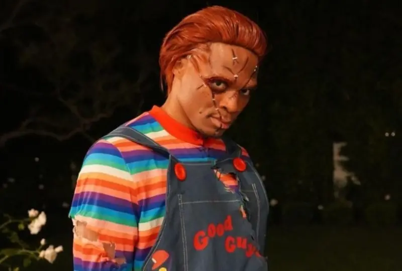 Russell Westbrock como 'Chucky' (@rustwest44)