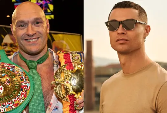 Tyson Fury manda advertencia a Cristiano: Manchester es mi territorio