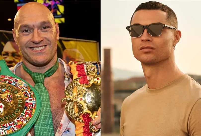 Tyson Fury manda advertencia a Cristiano: Manchester es mi territorio Tyson Fury manda advertencia a Cristiano: Manchester es mi territorio
