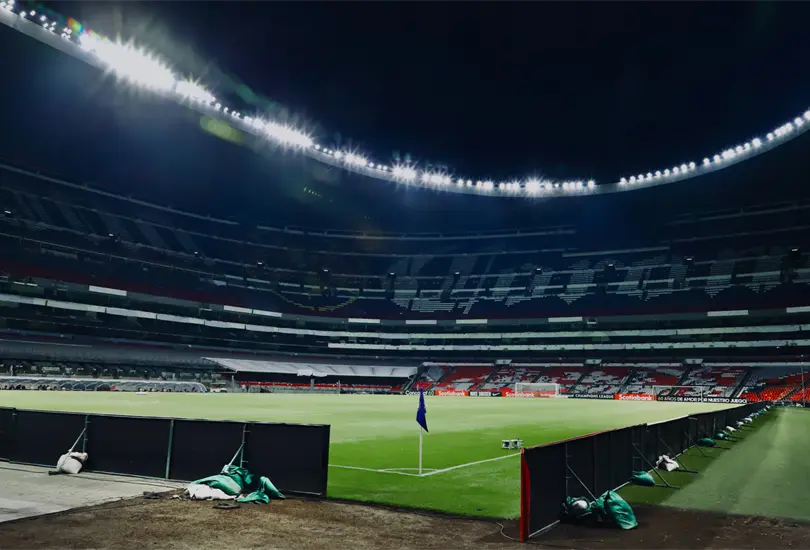Seguridad del Estadio Azteca dej&oacute; entrar a persona con arma de fuego a sus palcos