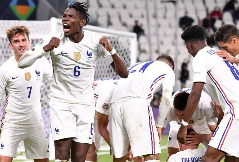 Anulan gol a Lukaku y Theo Hern&aacute;ndez mete golazo en el triunfo card&iacute;aco de Francia