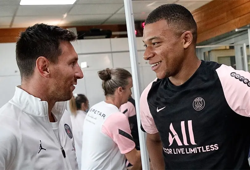 Lionel Messi habla sobre la buena relación que tiene con Kylian Mbappé Lionel Messi habla sobre la buena relación que tiene con Kylian Mbappé