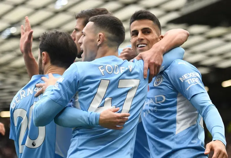 Bernardo Silva anotó el segundo tanto para el Manchester City (@PremierLeague)