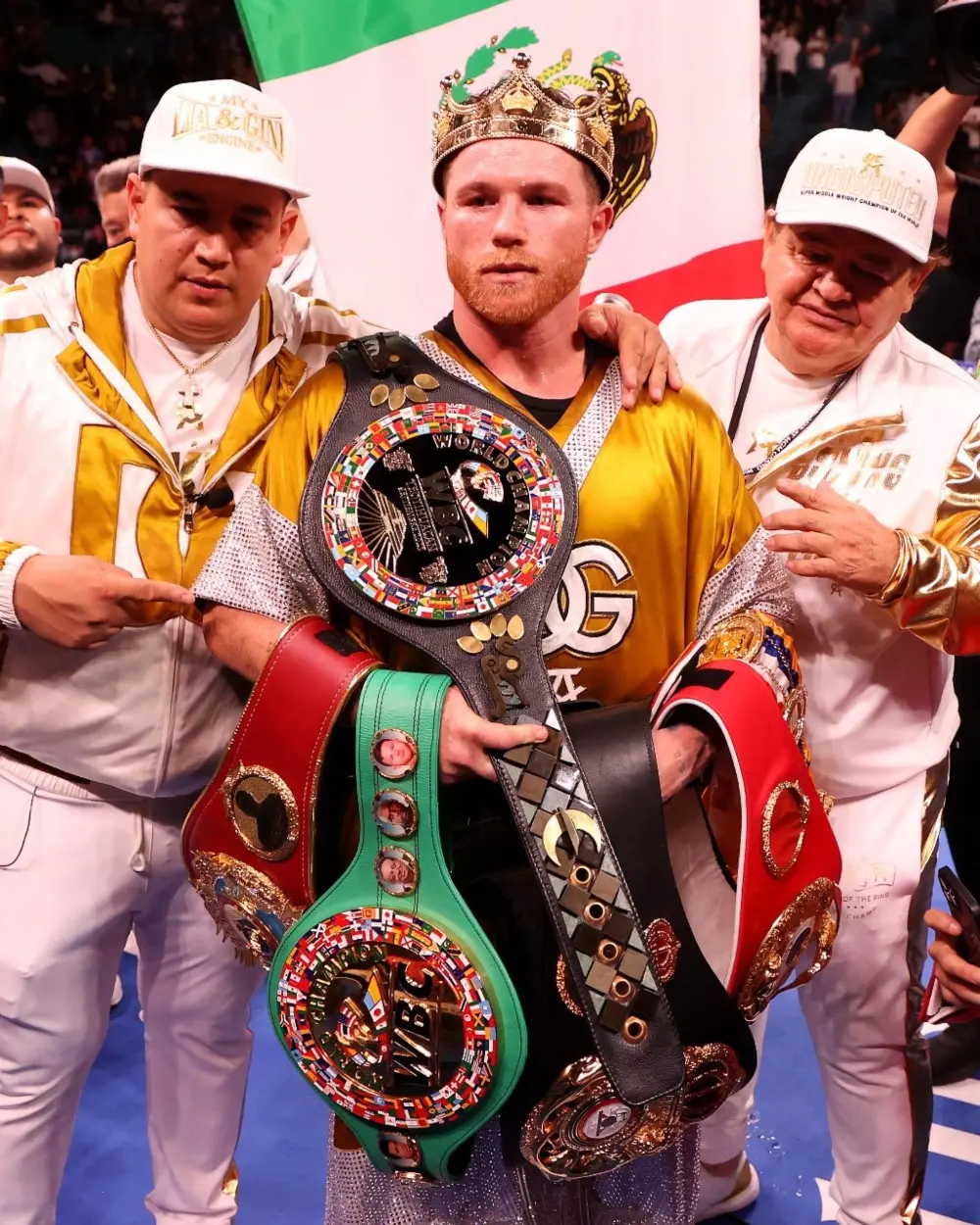 La pelea del 'Canelo' en TV Azteca fue una de las más vistas. (Instagram @DAZNBoxing)