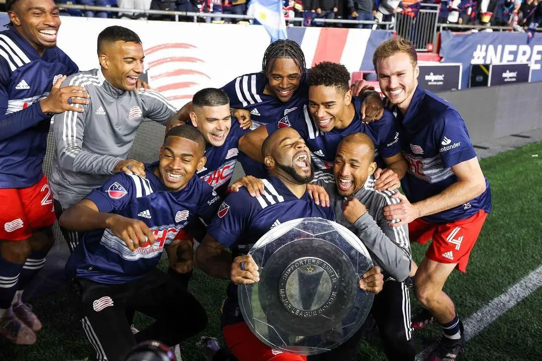 El equipo de Nueva Inglaterra celebró el título de conferencia (Instagram - @nerevolution)
