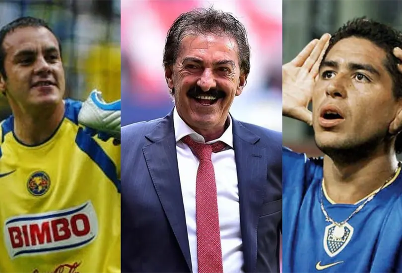 Riquelme y Cuauht&eacute;moc, los 10 despreciados por La Volpe