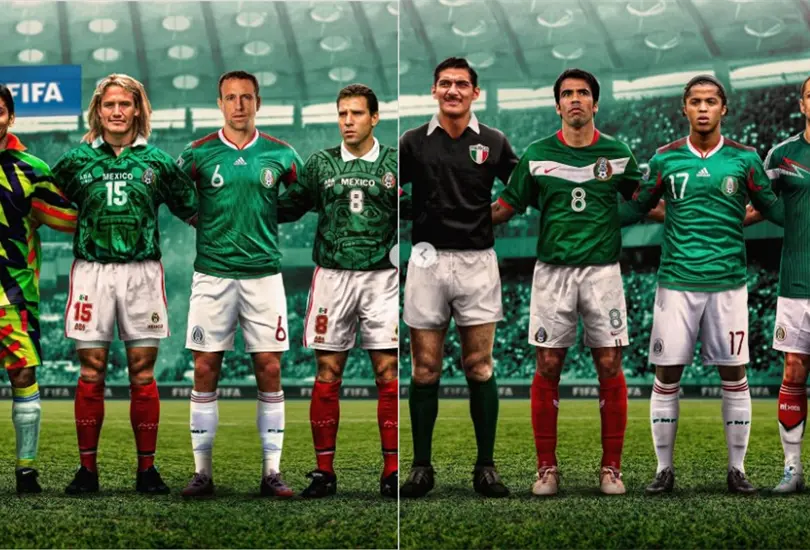 Divide opiniones imagen de la FIFA con &iacute;conos de la Selecci&oacute;n Mexicana