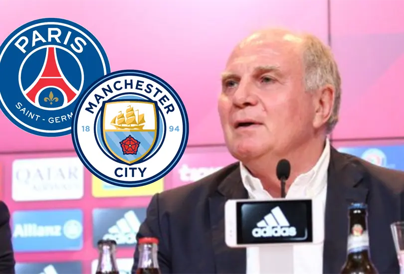 Su dinero de mierda no alcanza, dice expresidente del Bayern al PSG y el City