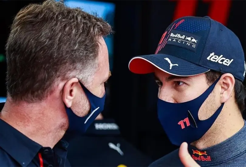 Christian Horner qued&oacute; satisfecho con el rendimiento de Checo en Brasil