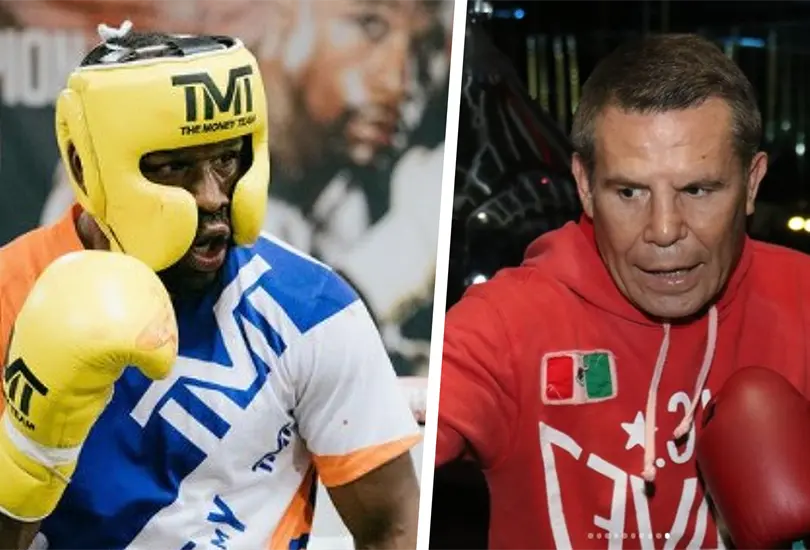 Podr&iacute;a pelear con una sola mano, responde Mayweather al reto de Ch&aacute;vez