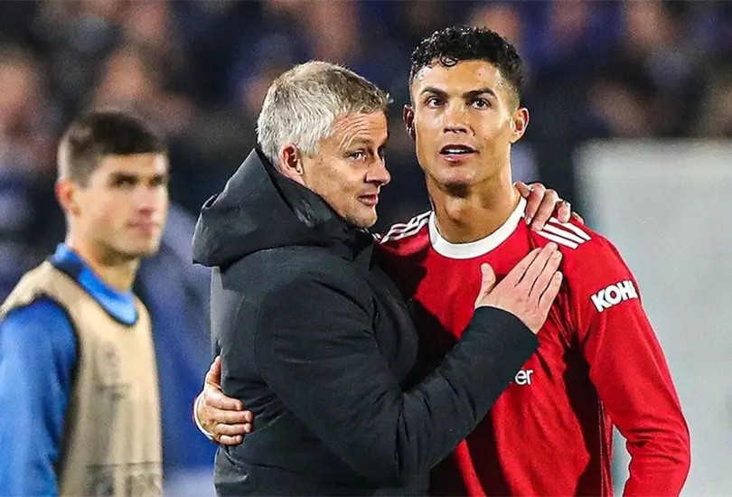 Solskjaer y otros t&eacute;cnicos a los que Cristiano les ayud&oacute; en el trabajo