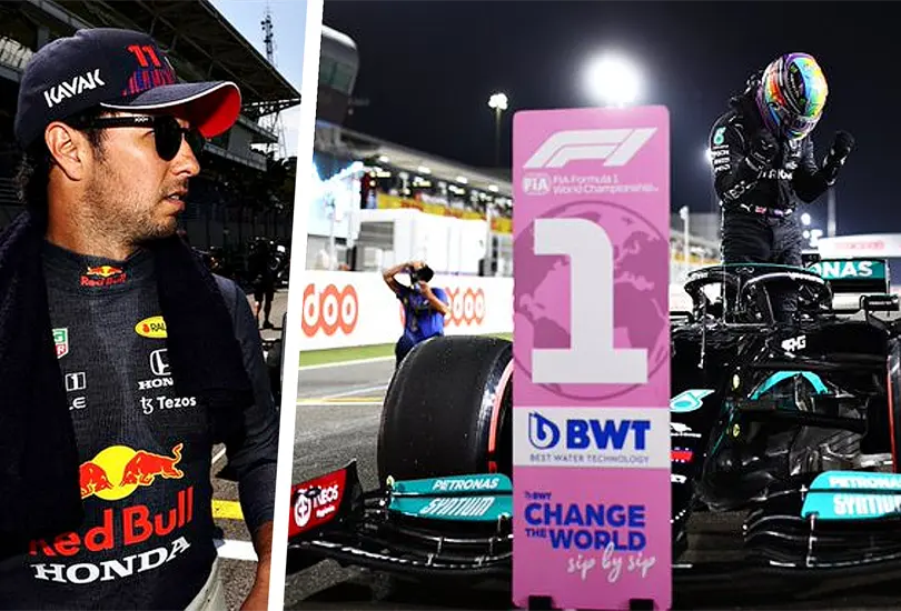 Checo Pérez es eliminado en qualys de Qatar y Hamilton sigue volando Checo Pérez es eliminado en qualys de Qatar y Hamilton sigue volando