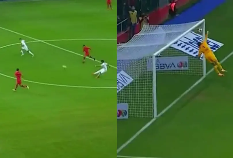 Leo L&oacute;pez anota gol de media cancha para acercar a Pumas a la liguilla