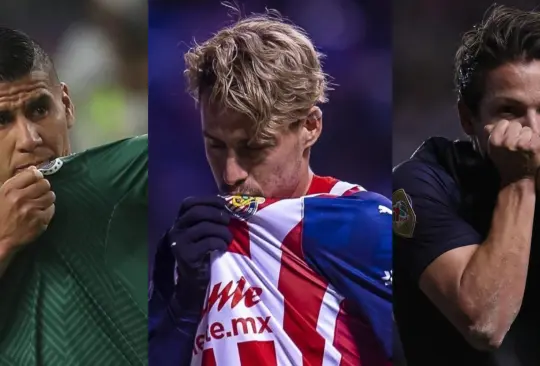 Futbolistas que se despidieron de Chivas con beso en el escudo