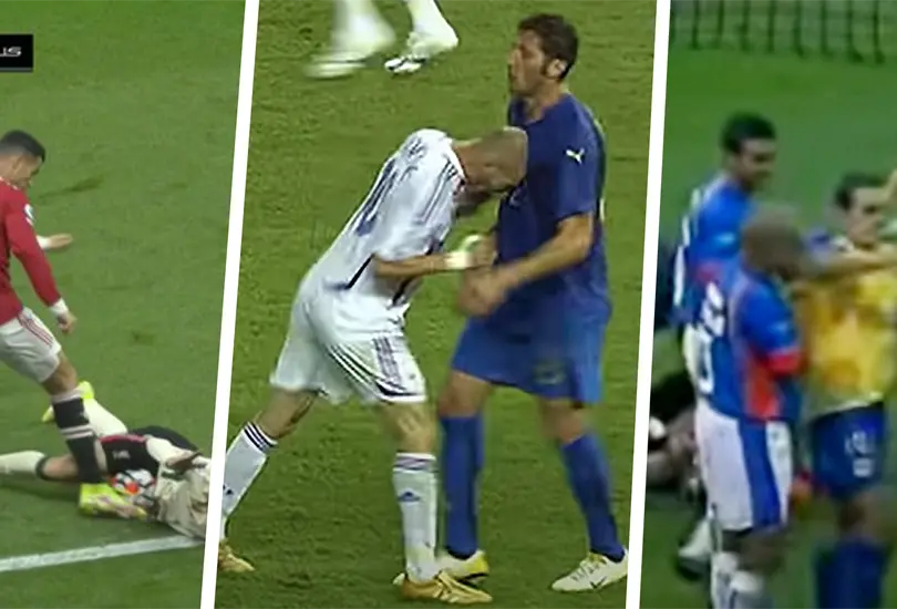 &Iacute;dolos que perdieron la cabeza y agredieron a un rival