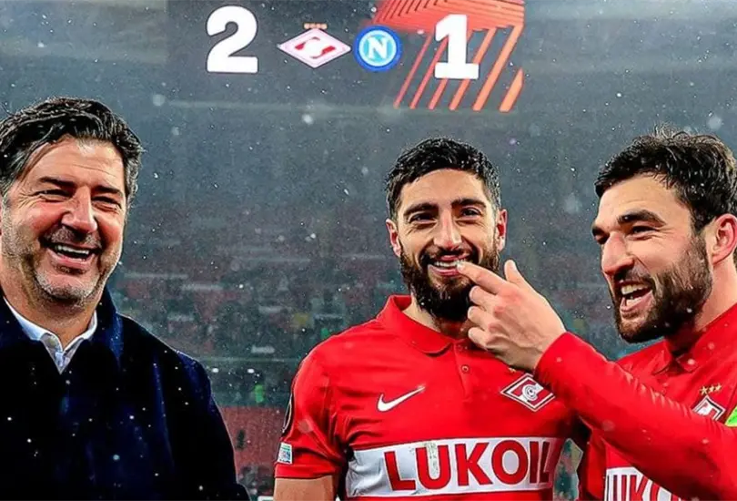 Napoli cae ante Spartak de Moscú y peligra su estancia en la Europa League Napoli cae ante Spartak de Moscú y peligra su estancia en la Europa League