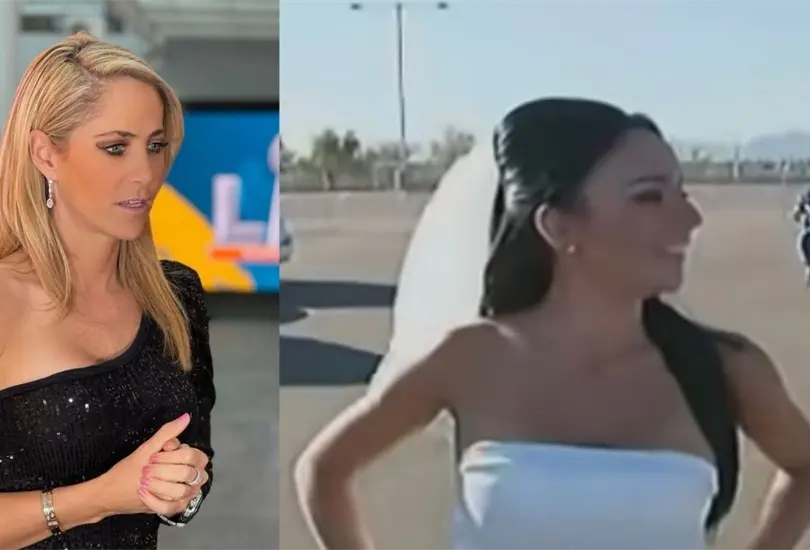 In&eacute;s Sainz revela castigo de la NFL a TV Azteca por vestir a G&oacute;mez Mont de novia