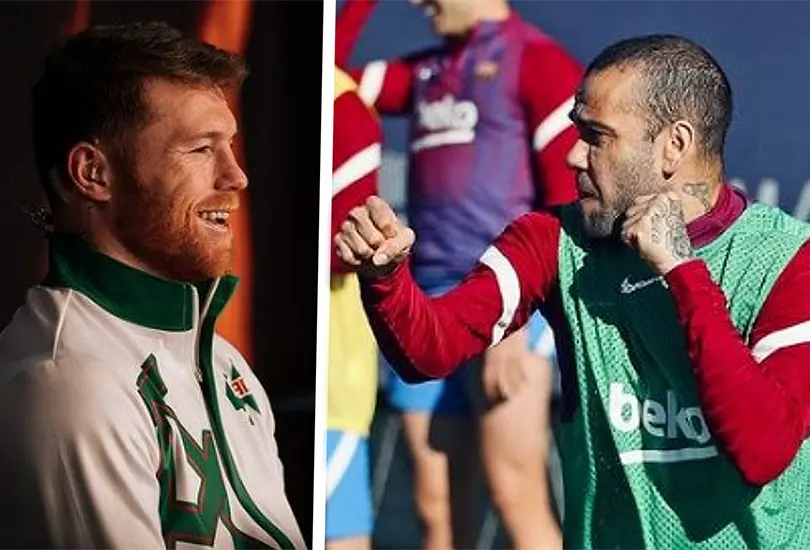 Dani Alves llama el m&aacute;s ching.. de ching...es a Canelo &Aacute;lvarez
