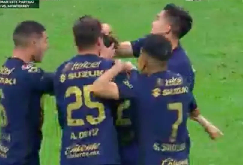 Pumas da la vuelta en el primer tiempo y pone en aprietos al América Pumas da la vuelta en el primer tiempo y pone en aprietos al América
