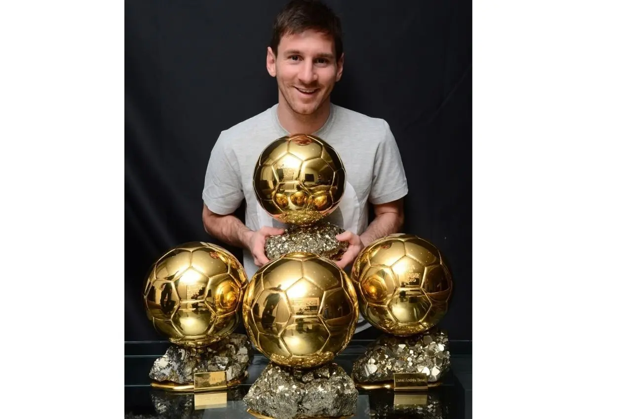El jugador del PSG es el máximo ganador del galardón. Foto: Instagram francefootball.