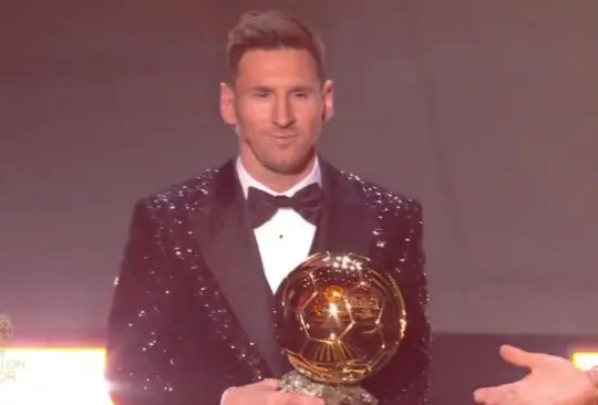 Lionel Messi gana el Balón de Oro 2021 y asegura que Lewandowski merece el de 2020