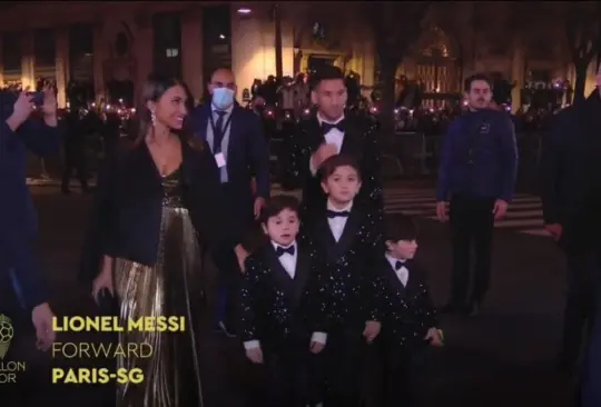 Tom Holland, los hijos de Messi y lo que no se vio en la gala del Balón de Oro 2021