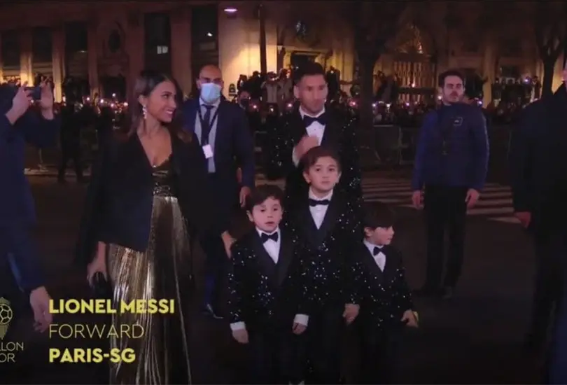 Tom Holland, los hijos de Messi y lo que no se vio en la gala del Bal&oacute;n de Oro 2021
