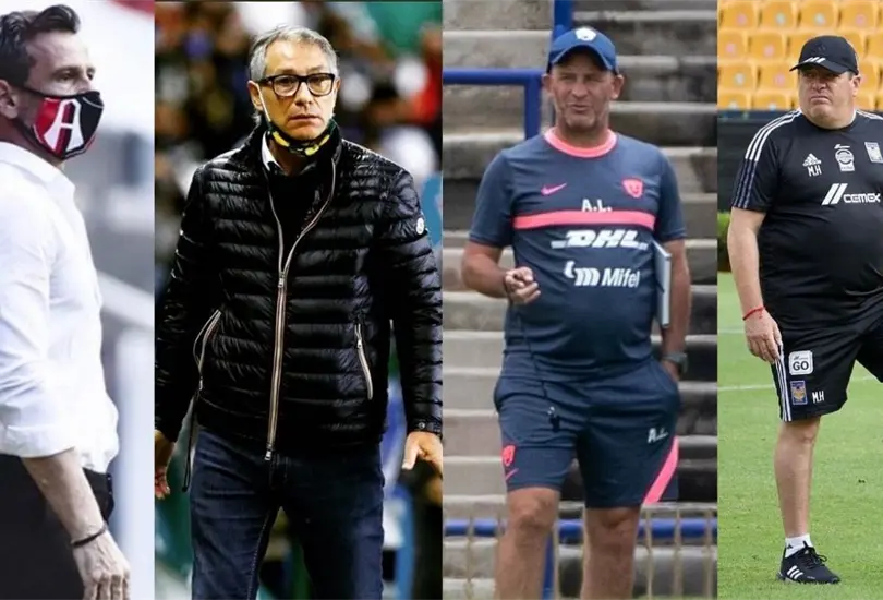 &iquest;Qu&eacute; campeonatos tienen los t&eacute;cnicos que est&aacute;n en las semifinales del Apertura 2021?