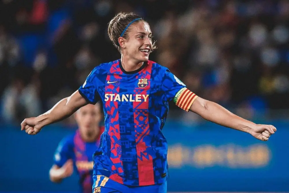 Alexia Putellas ganó su primer Balón de Oro. (Instagram @alexiaps94)