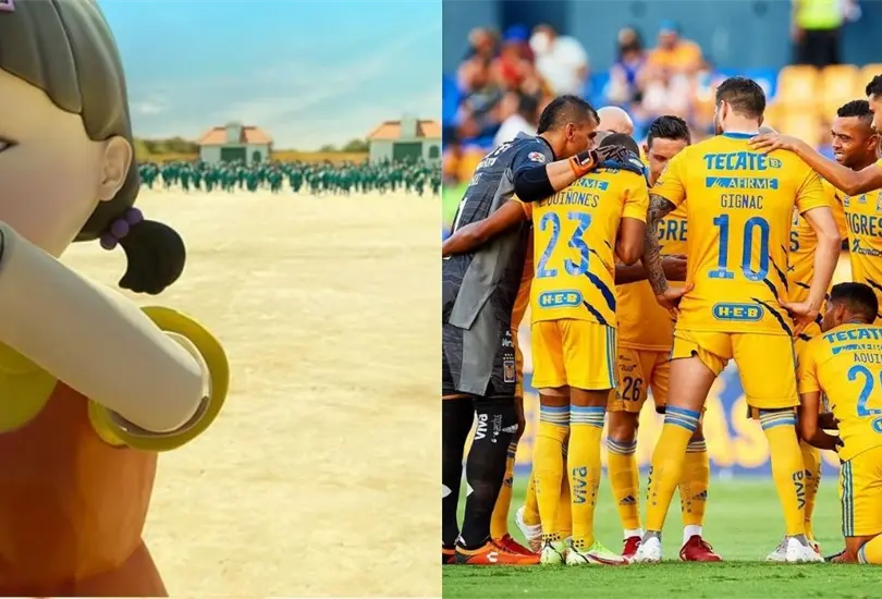 Tigres prepara la visita del Tuca Ferretti al estilo del Juego del Calamar Tigres prepara la visita del Tuca Ferretti al estilo del Juego del Calamar