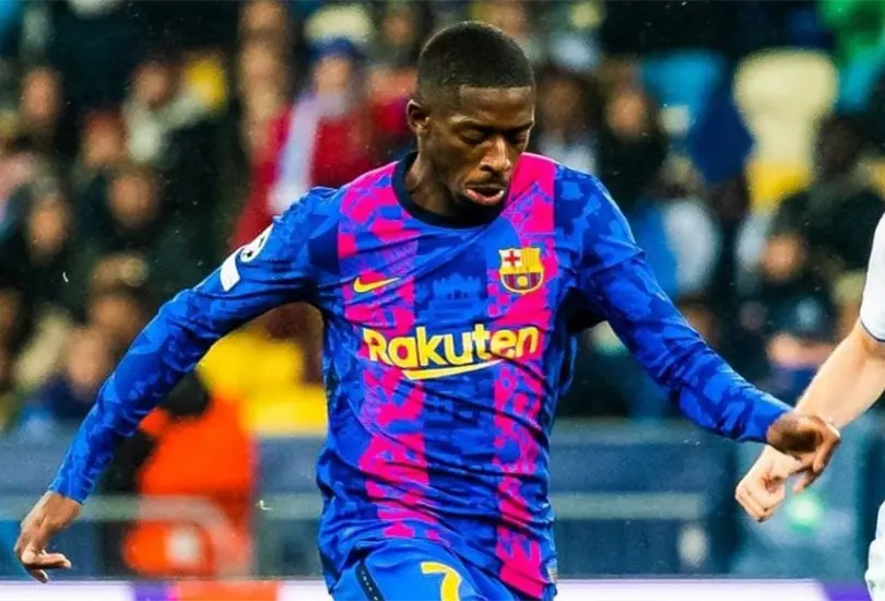 Ousmane Demb&eacute;l&eacute;, lesionado de nuevo; ha ganado casi 350 mil d&oacute;lares por juego